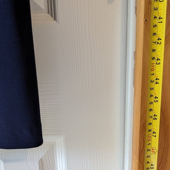 Midnight blue flattering=, fitted dress 14 - Picture 6 of 10